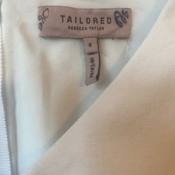 REBECCA TAYLOR Tailored suiting dress size 8 - Picture 7 of 8